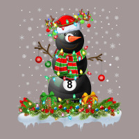 Billiards Xmas Lighting Funny Snowman Billiards Christmas T Shirt Vintage Hoodie | Artistshot