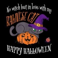 Balinese Cat   Cat Lover Not A Witch Funny Halloween V-neck Tee | Artistshot