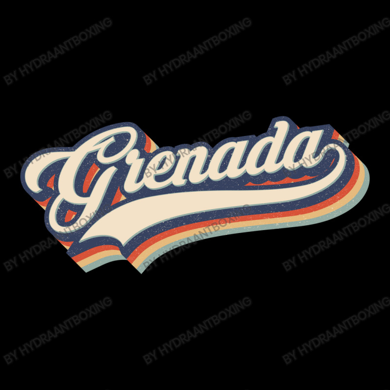 I Love Grenada City Usa Retro Vintage Youth Zipper Hoodie by HydraAntBoxing | Artistshot