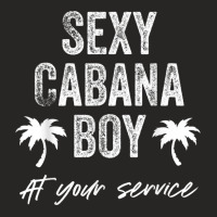 Sexy Cabana Boy Pool Party Bartender Mens Gift Ladies Fitted T-shirt | Artistshot