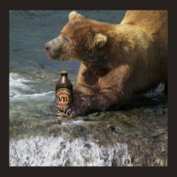 Bear Catching Beer In A River Tank Top | Artistshot