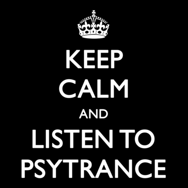 Keep Calm And Listen To Psytrance Zipper Hoodie | Artistshot