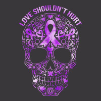 Sugar Skull Calavera Domestic Violence Awareness Ladies Curvy T-shirt | Artistshot