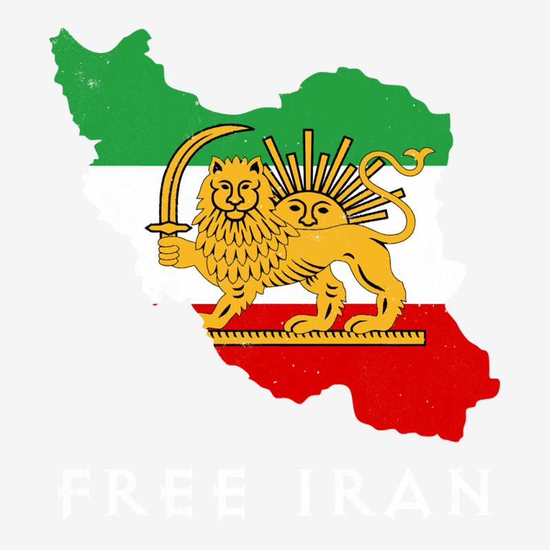 Iran Flag Map Lion Sun Sword Free Iran Support Women Of Iran Long Slee Rear Car Mat | Artistshot