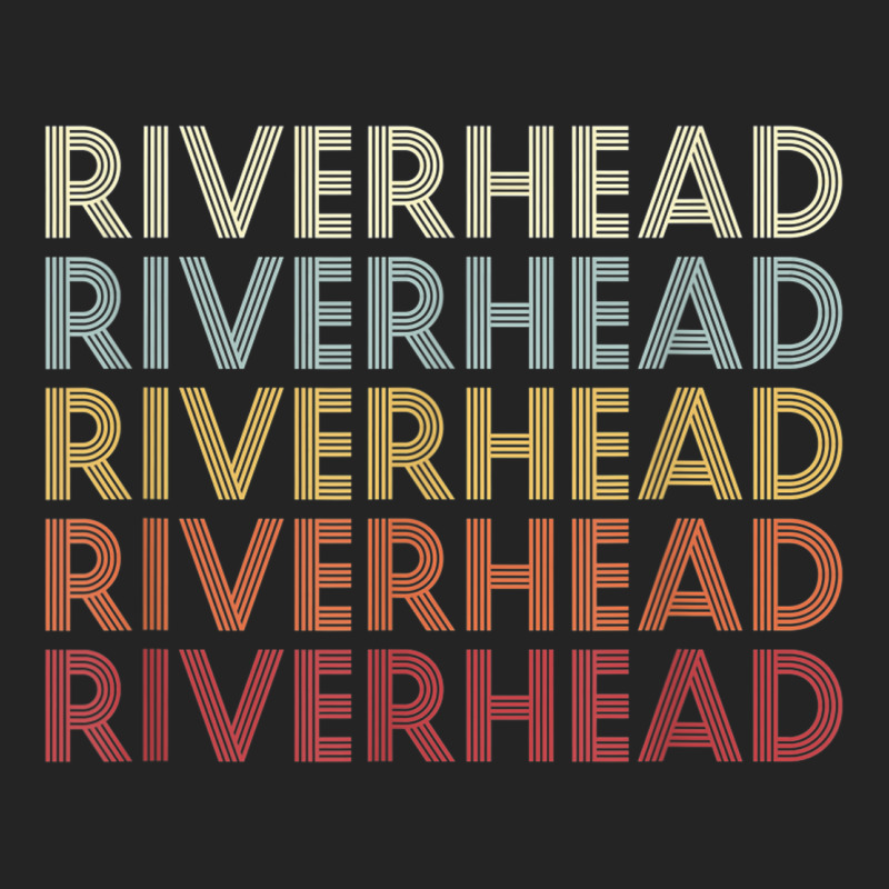 Riverhead New York Riverhead Ny Retro Vintage Text 3/4 Sleeve Shirt | Artistshot