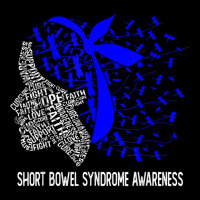 Women Gifts We Wear Blue For Short Bowel Syndrome Awareness T Shirt Cropped Sweater | Artistshot