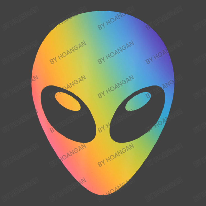 Holographic Glow Effect Alien Head Vintage T-shirt | Artistshot