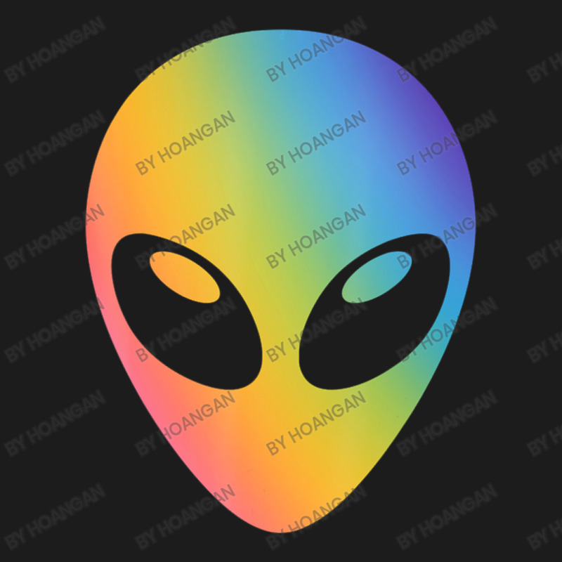 Holographic Glow Effect Alien Head Hoodie & Jogger Set | Artistshot