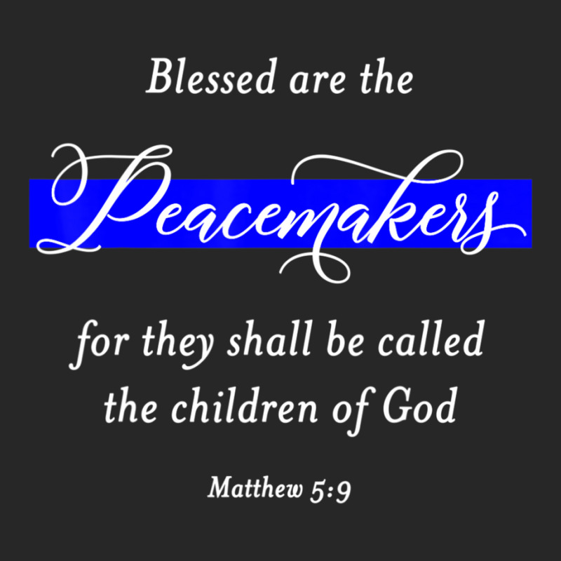 Blessed Are The Peacemakers Matthew 59 Police Women's Pajamas Set | Artistshot