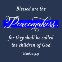 Blessed Are The Peacemakers Matthew 59 Police Ladies Denim Jacket | Artistshot