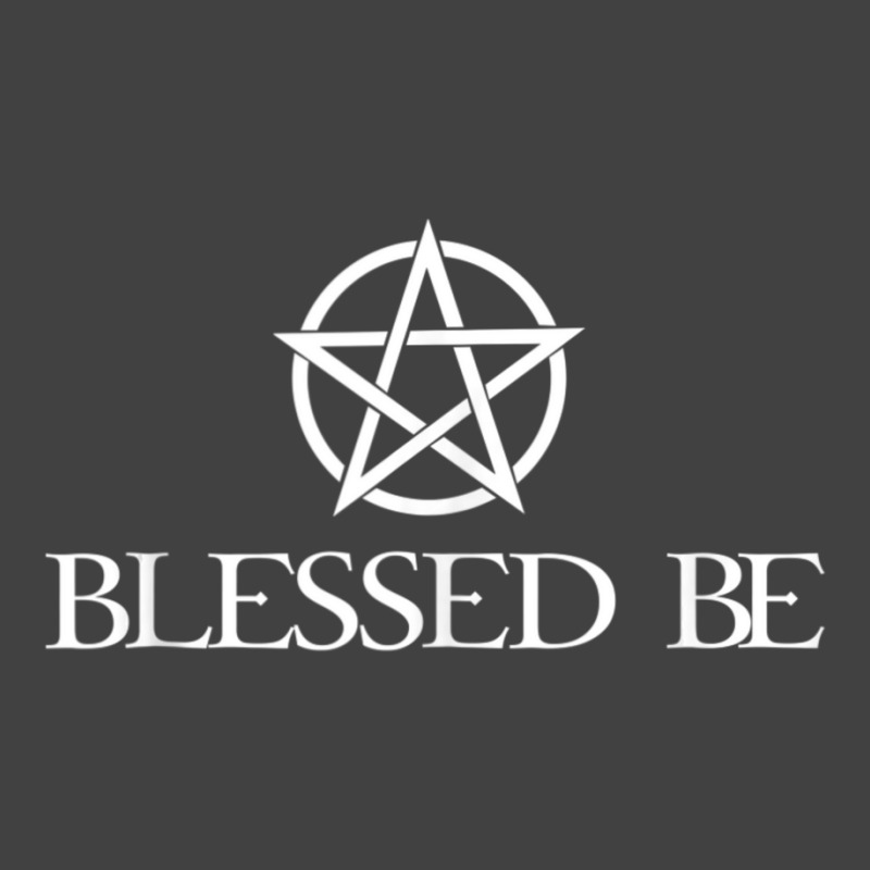 Blessed Be Pentagram Witchcraft Wiccan Witch Vintage T-Shirt by cm-arts | Artistshot