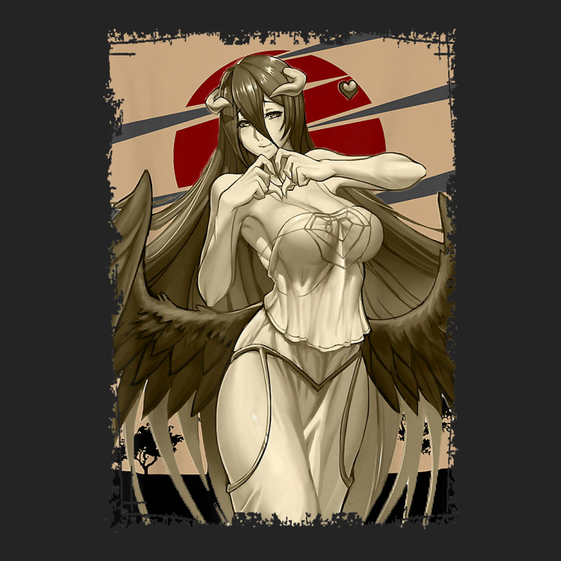 Albedo Succubus Overlords T Shirt 3/4 Sleeve Shirt by hapusajehae | Artistshot