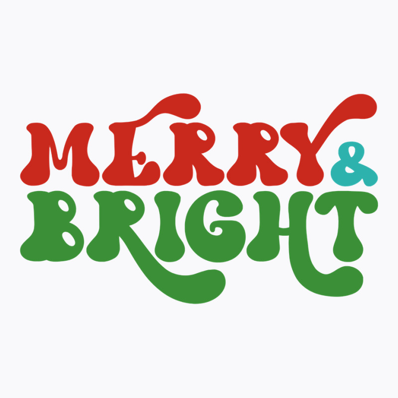 Merry And Bright Stars Christmas Long Sleeve T Shirt T-Shirt by pofijinashu | Artistshot