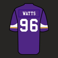 Armon Watts Jersey 1 Ladies Fitted T-shirt | Artistshot