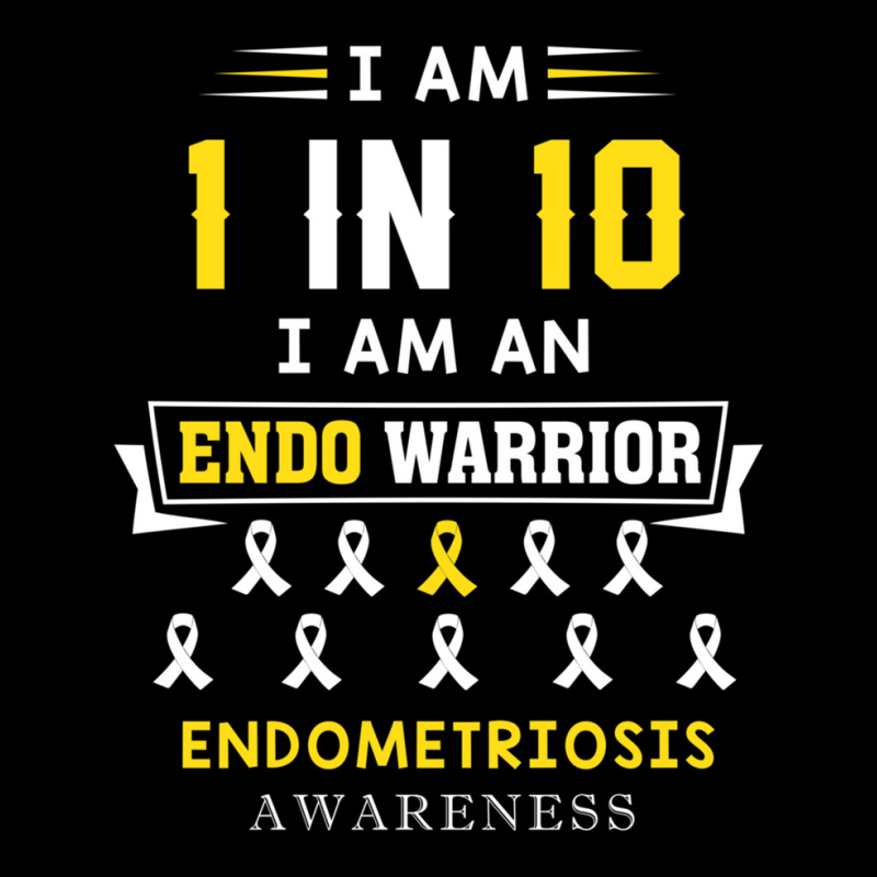 Endometriosis Awareness Shirt Yellow Ribbon March Awareness Month Adjustable Cap by SheilaMathews | Artistshot