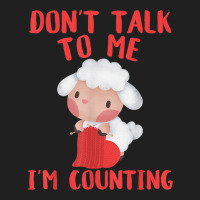 Woman Crochet Knitting Wool Don't Talk To Me I'm Counting Ladies Polo Shirt | Artistshot