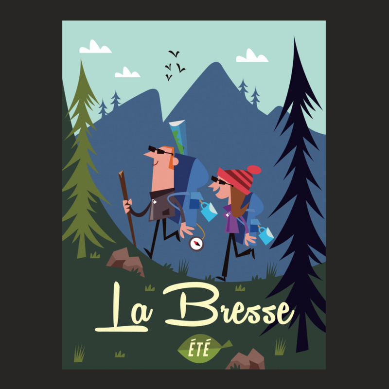 La Bresse Poster Ladies Fitted T-Shirt by CrystalDeaton | Artistshot