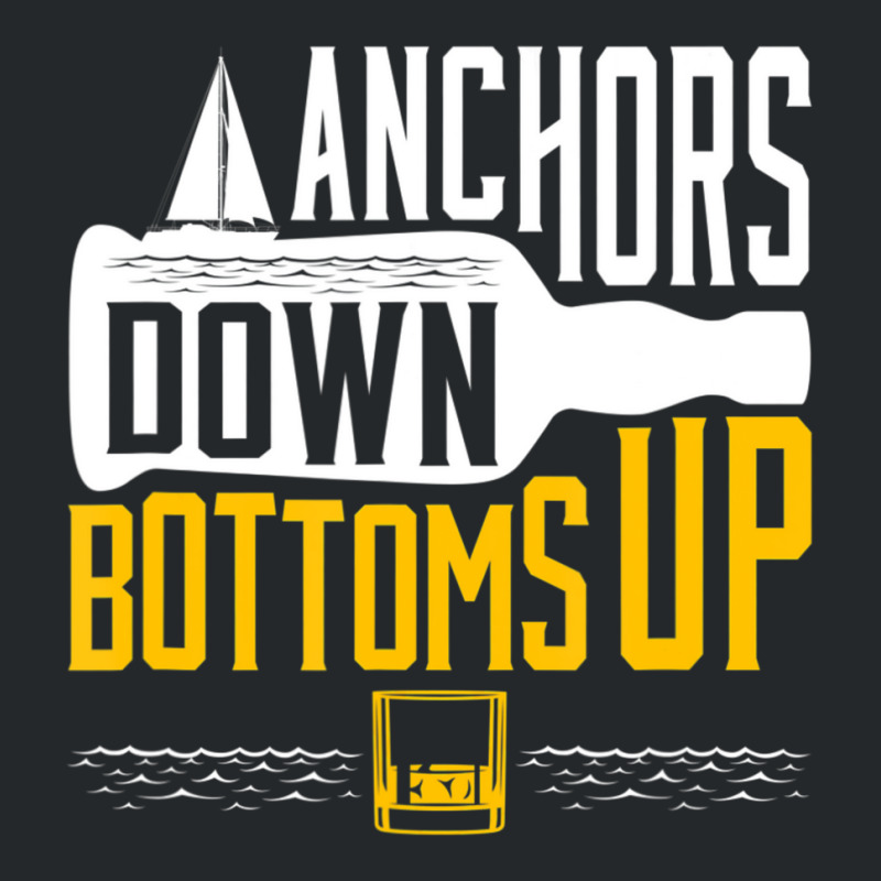 Boating Drinking Sailing Anchors Down Bottoms Up Boat Crewneck Sweatshirt | Artistshot