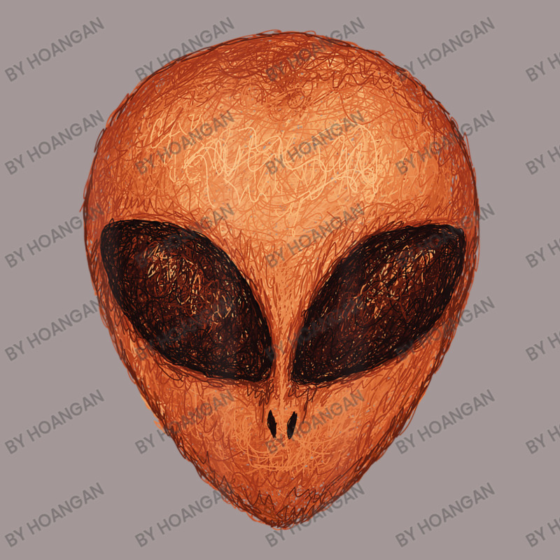 Huge Brown Alien Head Artsy Artistic Style Ufo Vintage Short | Artistshot