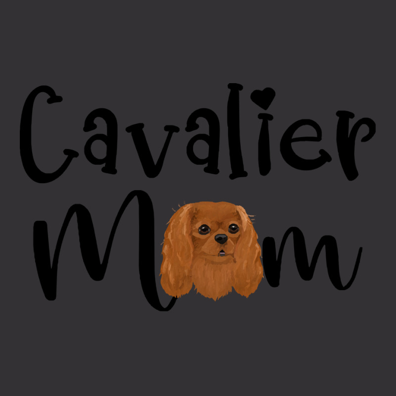 Cavalier King Charles Spaniel Ruby Cavalier King Charles Spaniel Mom Vintage Hoodie | Artistshot