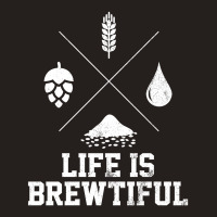 Beer Brewer Hops Barley Malt Beer Design Tank Top | Artistshot