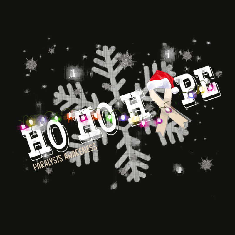 Paralysis Fighter Paralysis Awareness - Ho Ho Hope Cure Christmas Scorecard Crop Tee by kelpfee | Artistshot