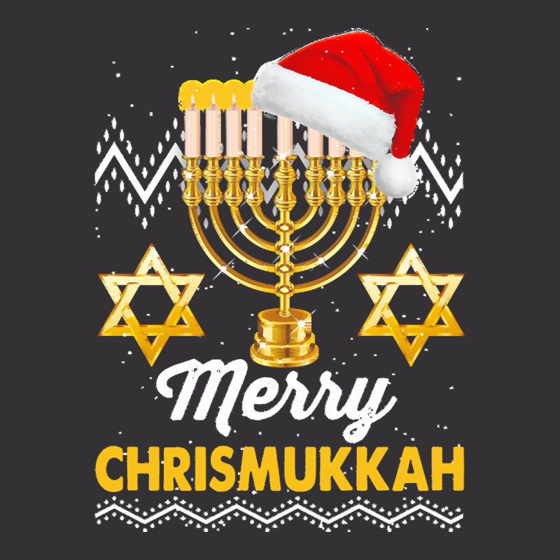 Merry Christmukkah Jewish Xmas Merry Christmukkah Jewish Xmas Christma Vintage Short | Artistshot