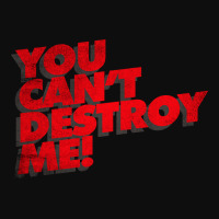 You Can't Destroy Me Crop Top | Artistshot