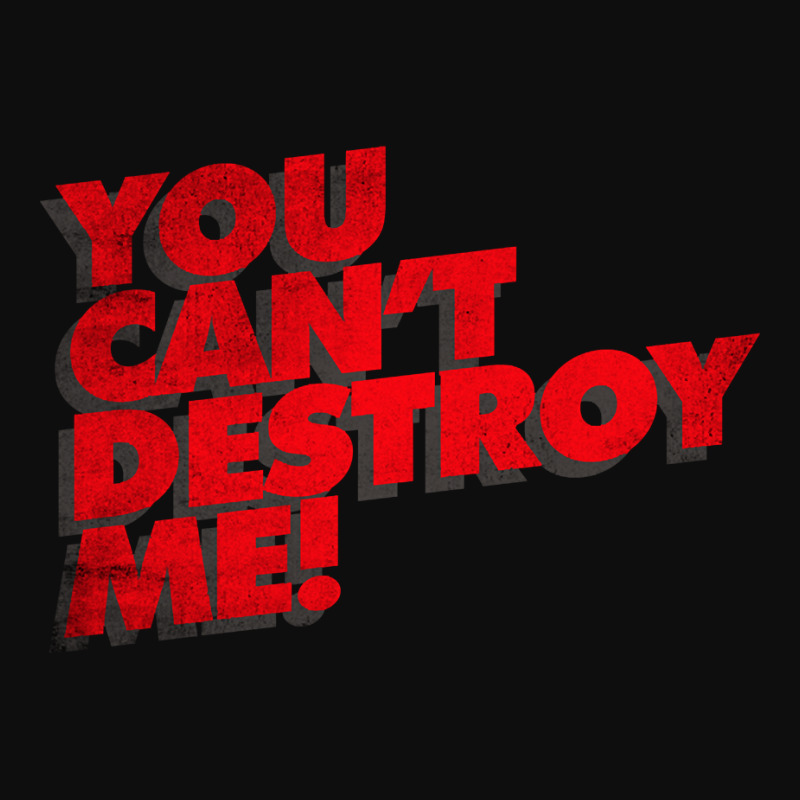 You Can't Destroy Me Crop Top by Kenlapnek62 | Artistshot