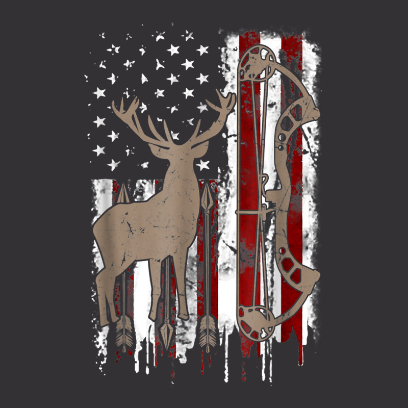 American Deer Hunting Bow Hunter Flag Accessories T Shirt Vintage Hoodie And Short Set by hapusajehae | Artistshot