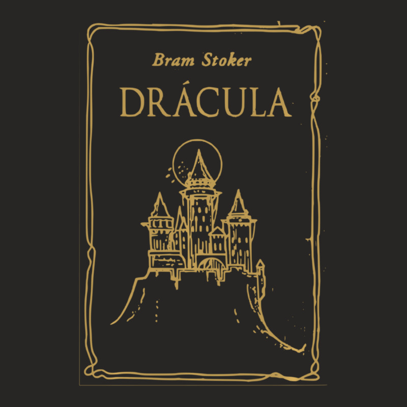 Bram Stoker's Dracula 1897 Original Book Cover Ladies Fitted T-Shirt by bummercaught | Artistshot