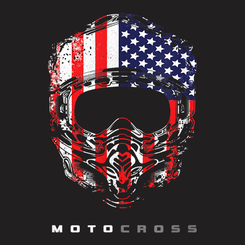 American Dirt Bike Motocross Apparel   Motocross Dirt Bike T Shirt T-Shirt by hapusajehae | Artistshot