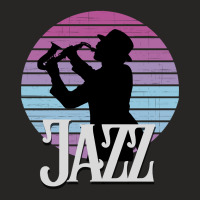 Jazz Musicician Ladies Fitted T-shirt | Artistshot