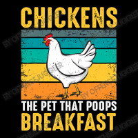 Chicken Cock Funny Chicken Chickens The Pet That Poops Breakfast 336 H Adjustable Cap | Artistshot