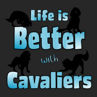 Cavalier King Charles Spaniel Life Is Better With Cavaliers, 4 Cavalie Men's T-shirt Pajama Set | Artistshot