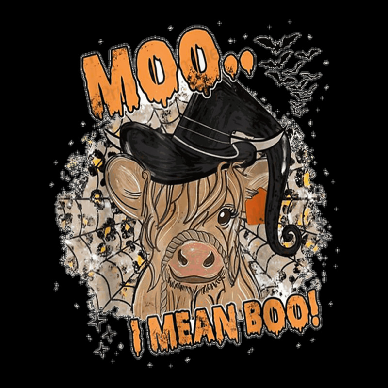 Witch Ghost Cow Moo I Mean Boo Pumpkin Moon Halloween Legging by Fashonus | Artistshot