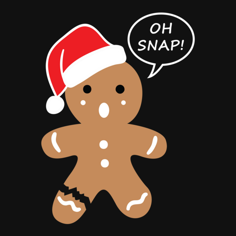 Gingerbread Oh Snap! Portrait Canvas Print | Artistshot