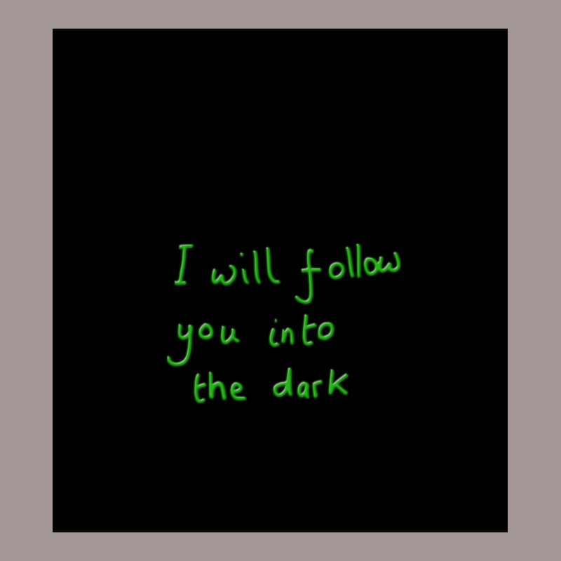 I Will Follow You Into The Dark Sleeveless Top Vintage Hoodie by cm-arts | Artistshot