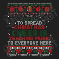 Music Teacher Christmas Elf Cheer Ladies Polo Shirt | Artistshot