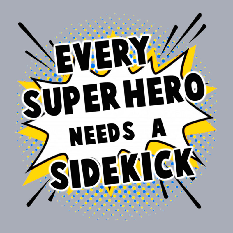 Every Superhero Needs A Sidekick For Big Brother Sister Of Newborn Tank Dress by SheilaMathews | Artistshot