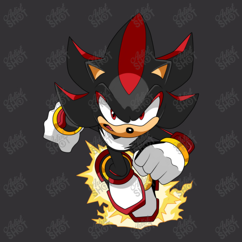 Black Super Hedgehog Running Forward Vintage Short by Ciarahriamirez | Artistshot