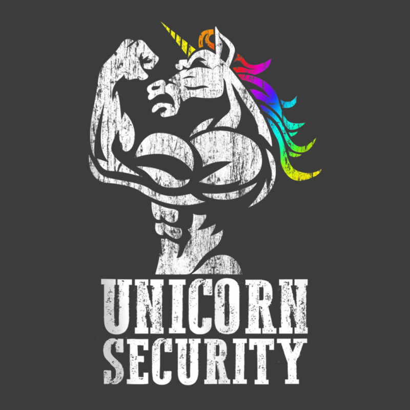 Unicorn Security Rainbow Muscle Manly Funny Christmas Gift Tank Top Men's Polo Shirt | Artistshot