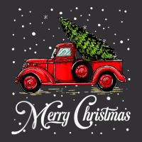 Merry Christmas Truck Red With Tree Xmas Pajama Funny Gifts Tank Top Vintage Hoodie And Short Set | Artistshot