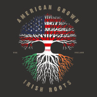 American Grown Irish Roots Ireland Flag St. Patrick's Day T Shirt Champion Hoodie | Artistshot