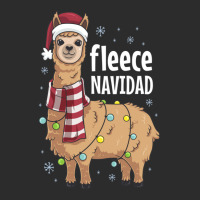 Feliz Navidad Llama Fleece Funny Christmas Lights Exclusive T-shirt | Artistshot