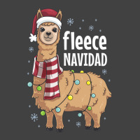 Feliz Navidad Llama Fleece Funny Christmas Lights Vintage T-shirt | Artistshot