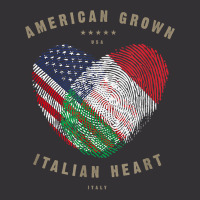 American Grown Italian Heart Love Italy Flag T Shirt Vintage Short | Artistshot