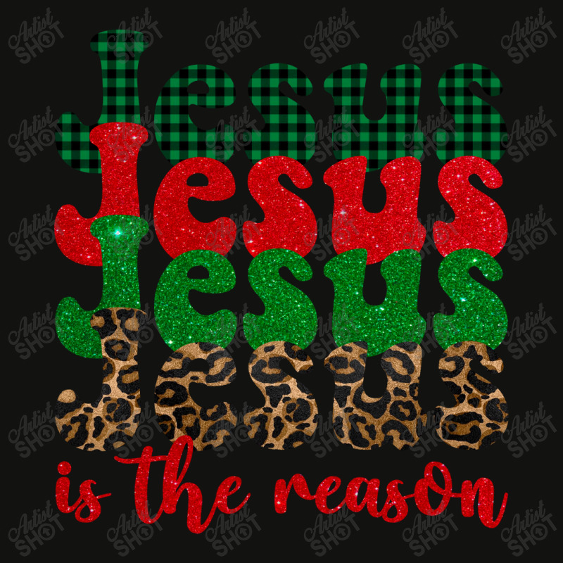 Jesus Is The Reason Scorecard Crop Tee by BarkalooDesign | Artistshot