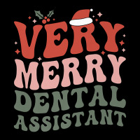 Merry Dental Assistant Christmas Dental Assisting Xmas Party Premium T Men's Long Sleeve Pajama Set | Artistshot