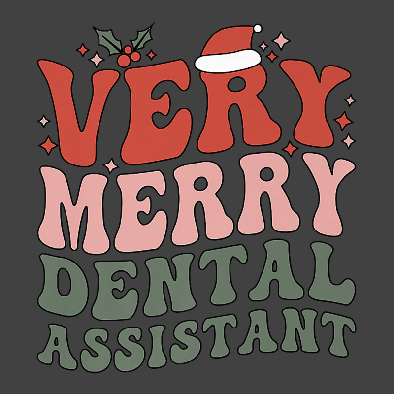 Merry Dental Assistant Christmas Dental Assisting Xmas Party Premium T Vintage T-shirt | Artistshot